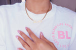 Load image into Gallery viewer, BLSSD LIFE GOLD LINK CHAIN NECKLACE (PRE-ORDER ONLY)
