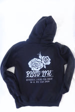 Load image into Gallery viewer, BLSSD LIFE CLASSIC LOGO ROSE HOODIE
