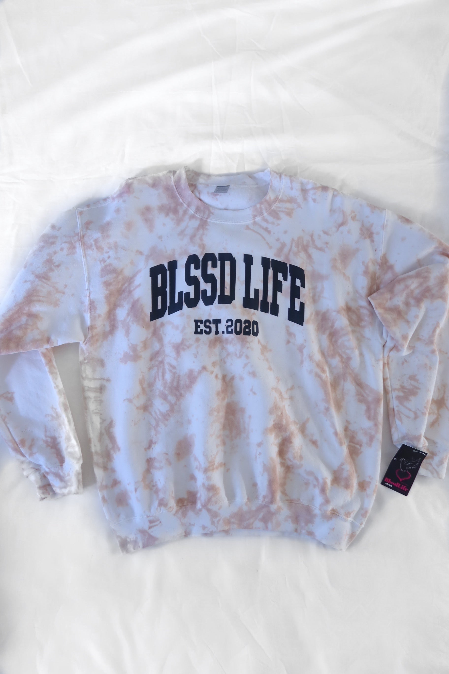 BLSSD LIFE MARBLE SWEATSHIRT