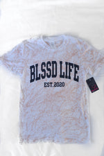 Load image into Gallery viewer, BLSSD LIFE CLASSIC SIGNATURE PEBBLE PRINT TEE
