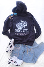 Load image into Gallery viewer, BLSSD LIFE CLASSIC LOGO ROSE HOODIE
